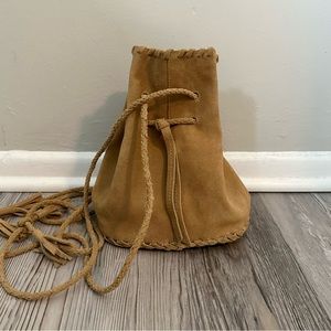 JOIE Tan Suede Purse - Small Bag - NEW